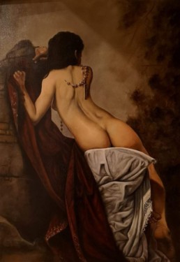 Amore profano, Roberto Ferri, copia d'autore di Alfredo Tramutoli Altrart